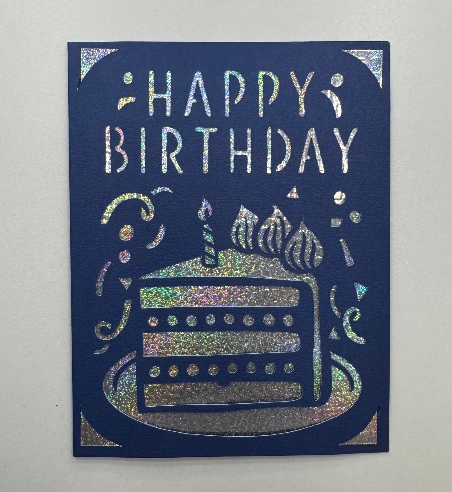 Birthday Card - Cake